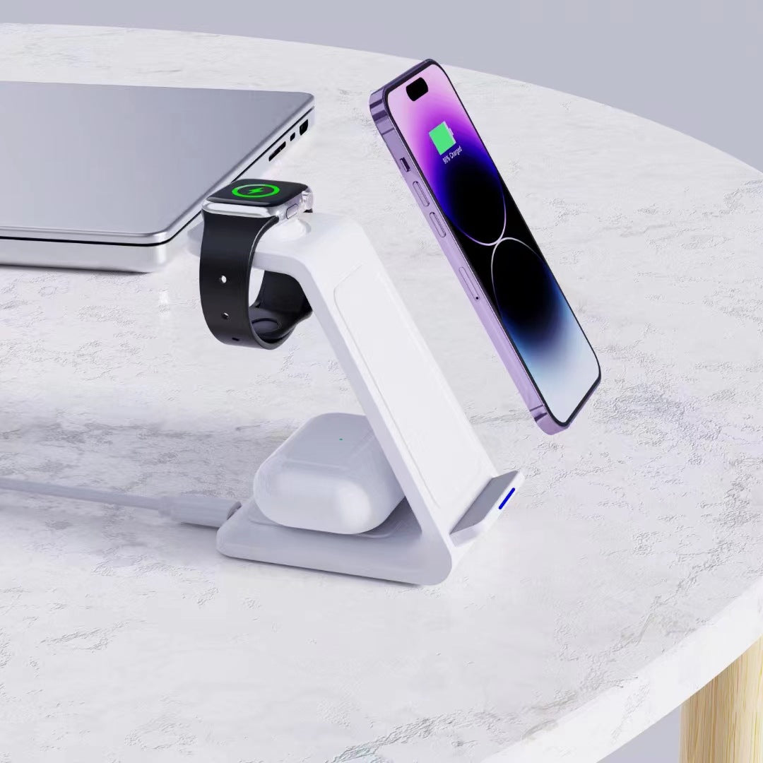 15W 3-in-1 Wireless Charger for Apple Devices